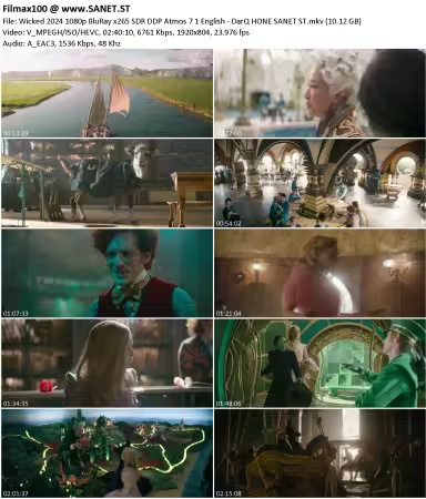 Wicked 2024 1080p BluRay x265 SDR DDP Atmos 7.1 English DarQ HONE