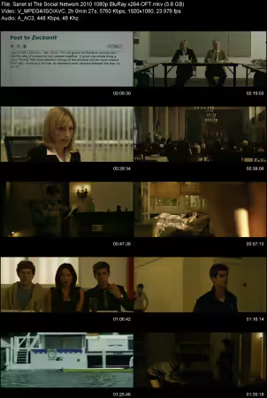 The Social Network 2010 1080p BluRay x264-OFT