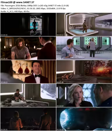 Passengers 2016 BluRay 1080p DD5.1 x265-d3g