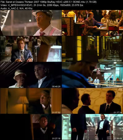 Oceans Thirteen 2007 1080p BluRay HEVC x265 5.1 BONE