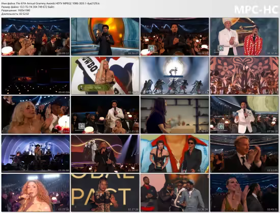 The 67th Annual Grammy Awards (+ Red Carpet) (2025) HDTV, 1080