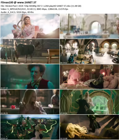 Wicked Part I 2024 720p WEBRip DD5.1 x264-playHD