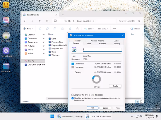 Windows 11 Pro Super Lite 26H2 Build 28020.1546 Trimed 11 Edition (Preview)