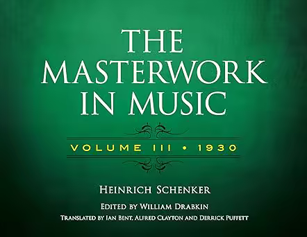 The Masterwork in Music: Volume III, 1930