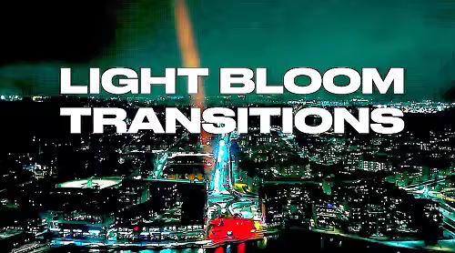 Videohive - Light Bloom Transitions 62205907 - Apple Motion 5, Final Cut Pro X