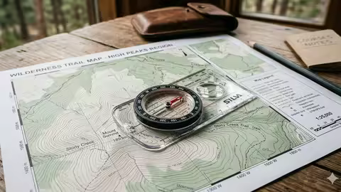 Compass Navigation For Hikers