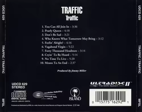 Traffic - Traffic (1968) CD Rip