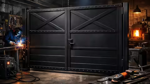 Fabricación De Portones Y Puertas De Chapa Desde Cero