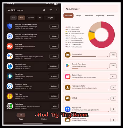 XAPK Extractor &amp; App Analyzer v1.8.5