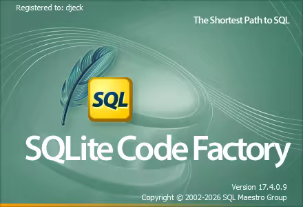 SQLMaestroGroup SQLite Code Factory 17.4.0.9 Multilingual