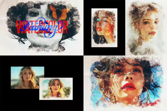 Watercolor Painting Effect for Photoshop
