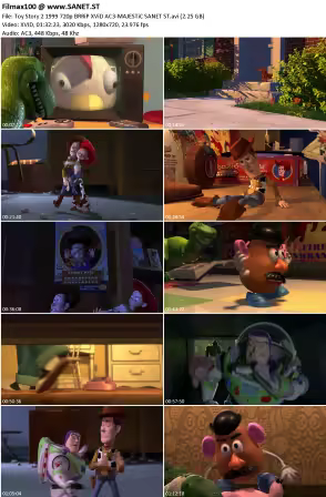 Toy Story 2 1999 720p BRRiP XViD AC3-MAJESTiC