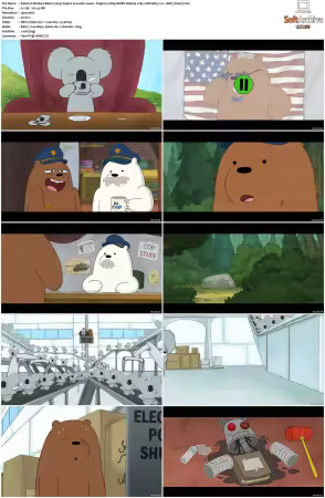 We Bare Bears 2014 S01-S04 1080p MIXED Webrip x265 10bit AAC 2.0-HxD TAoE