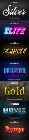 Psd text effect set vol 124