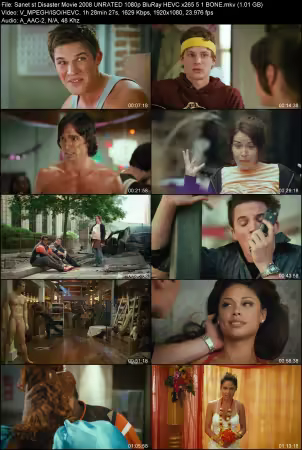 Disaster Movie 2008 UNRATED 1080p BluRay HEVC x265 5.1 BONE