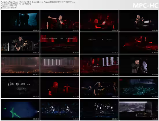 Roger Waters - This Is Not A Drill - Live at O2 Arena (Prague, 25.05.2023) (2023) HDTV, 1080