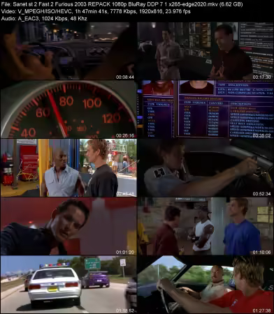 2 Fast 2 Furious 2003 REPACK 1080p BluRay DDP 7.1 x265-edge2020
