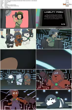 We Bare Bears 2014 S01-S04 1080p MIXED Webrip x265 10bit AAC 2.0-HxD TAoE