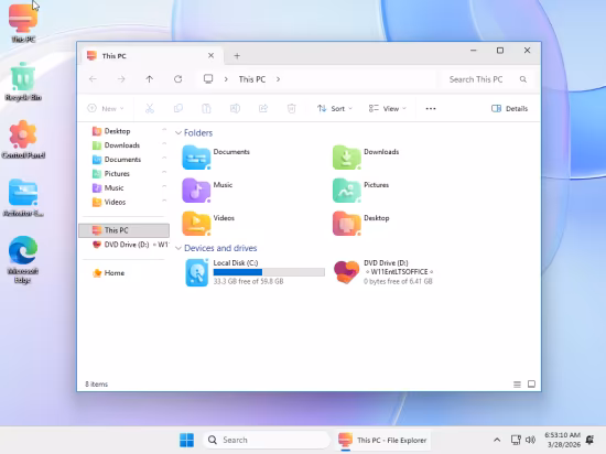 Windows 11 Enterprise LTSC Lite 25H2 Build 26200.8039 With Office 2024 Pro Plus Preactivated