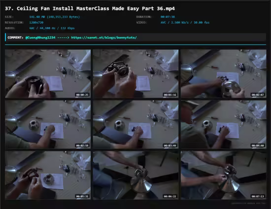 Ceiling Fan Install MasterClass Made Easy