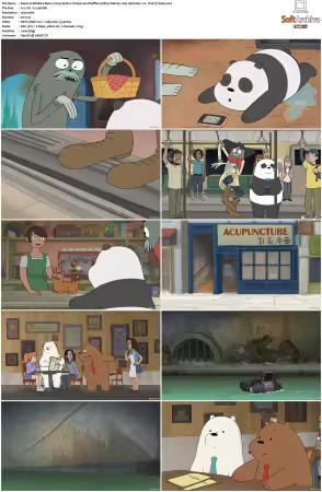 We Bare Bears 2014 S01 S04 1080p MIXED Webrip x265 10bit AAC 2.0-HxD TAoE