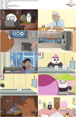 We Bare Bears 2014 S01 S04 1080p MIXED Webrip x265 10bit AAC 2.0-HxD TAoE