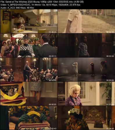 The Witches 2020 Bluray 1080p x265 10bit -SSDSSE