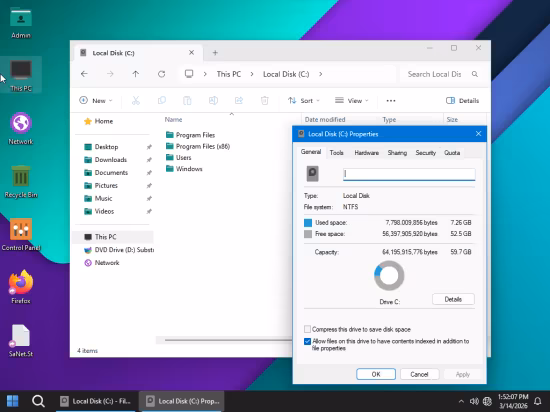 Windows 11 Pro Ultralight Lite 25H2 Build 26200.7623 SubstratumOS v.2