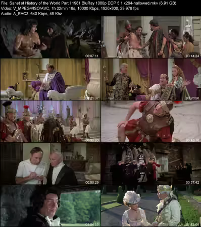 History of the World Part I 1981 BluRay 1080p DDP 5.1 x264-hallowed