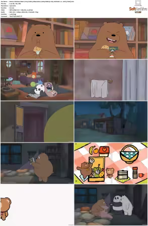 We Bare Bears 2014 S01 S04 1080p MIXED Webrip x265 10bit AAC 2.0-HxD TAoE