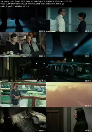 Mr. Brooks 2007 1080p 10bit BluRay 6CH x265 HEVC-PSA