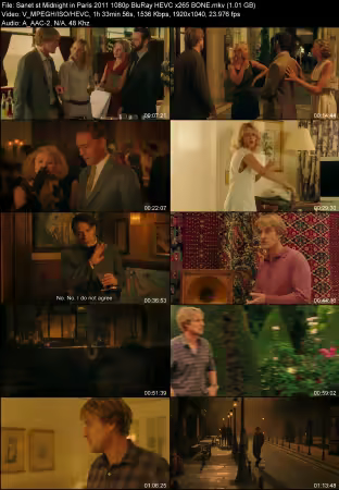Midnight in Paris 2011 1080p BluRay HEVC x265 BONE