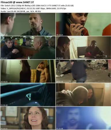 Snitch 2013 2160p 4K BluRay x265 10bit AAC5.1-YTS