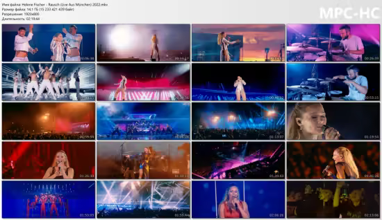 Helene Fischer - Rausch[Live Aus München] (2022) BDRip 1080p