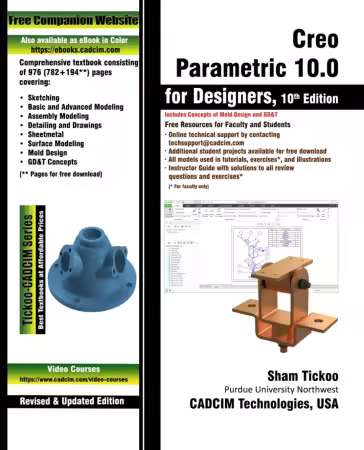 Creo Parametric 10.0 for Designers, 10th Edition
