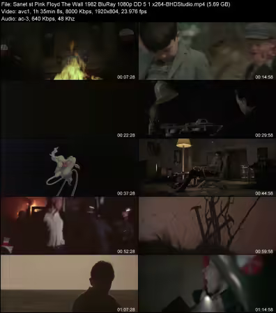 Pink Floyd The Wall 1982 BluRay 1080p DD 5.1 x264-BHDStudio
