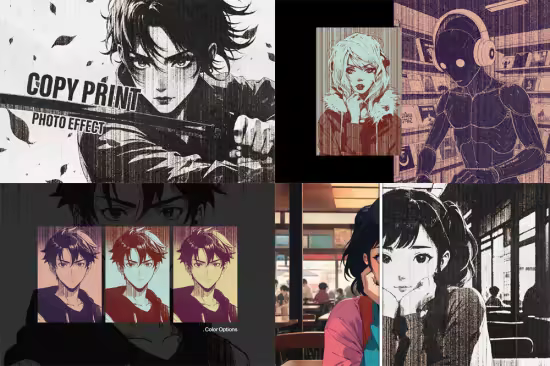 Copy Print Effects for Photoshop