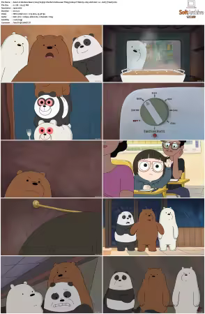 We Bare Bears 2014 S01-S04 1080p MIXED Webrip x265 10bit AAC 2.0-HxD TAoE