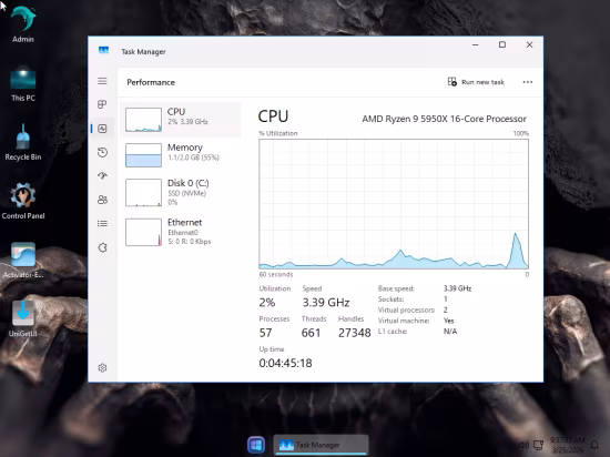 Windows 11 Pro Lite 25H2 Build 26200.7922 D3viL Edition