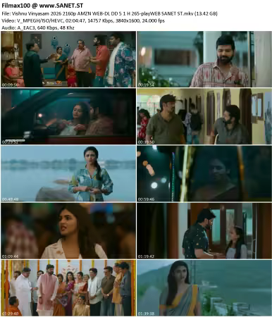 Vishnu Vinyasam 2026 2160p AMZN WEB-DL DD 5.1 H 265-playWEB
