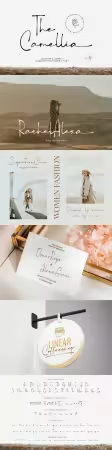 The Camellia - Modern Handwritten Script Font