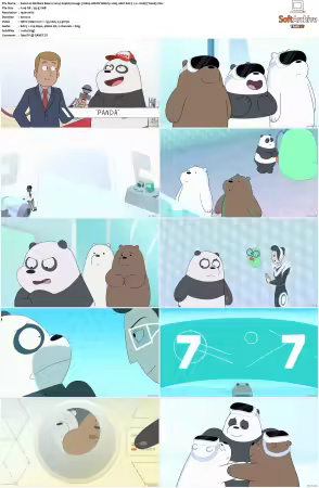 We Bare Bears 2014 S01-S04 1080p MIXED Webrip x265 10bit AAC 2.0-HxD TAoE