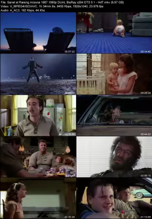 Raising Arizona 1987 1080p DUAL BluRay x264 DTS 5.1 - HdT