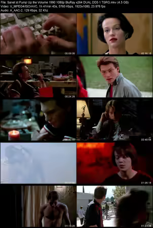 Pump Up the Volume 1990 1080p BluRay x264 DUAL DD 5.1 TSRG