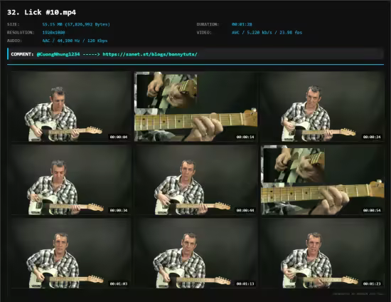 Country Guitar: Picking Exercises