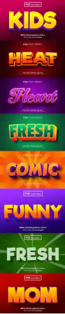 Psd text effect set vol 131