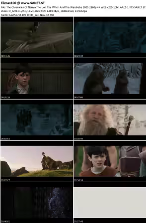 The Chronicles Of Narnia The Lion The Witch And The Wardrobe 2005 2160p 4K WEB x265 10bit AAC5.1-YTS