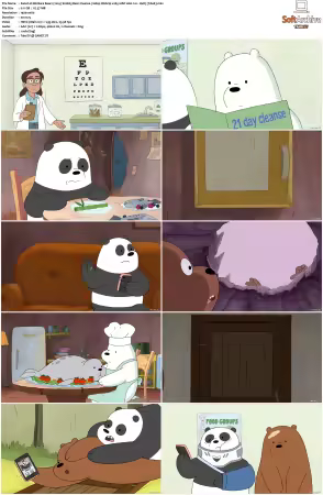 We Bare Bears 2014 S01 S04 1080p MIXED Webrip x265 10bit AAC 2.0-HxD TAoE