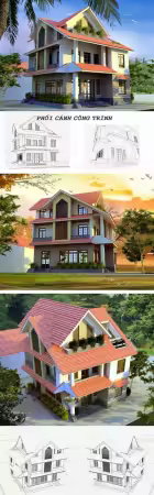 3D Exteriors Villa - 5 Models for 3dsMax