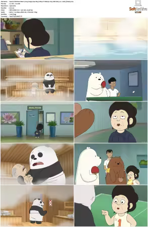 We Bare Bears 2014 S01-S04 1080p MIXED Webrip x265 10bit AAC 2.0-HxD TAoE